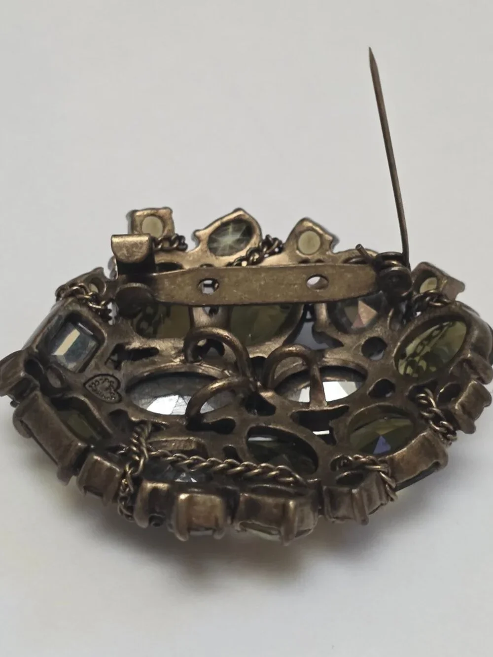 Stella & Dot After The Rain Chain Wrapped Brooch/Pendant